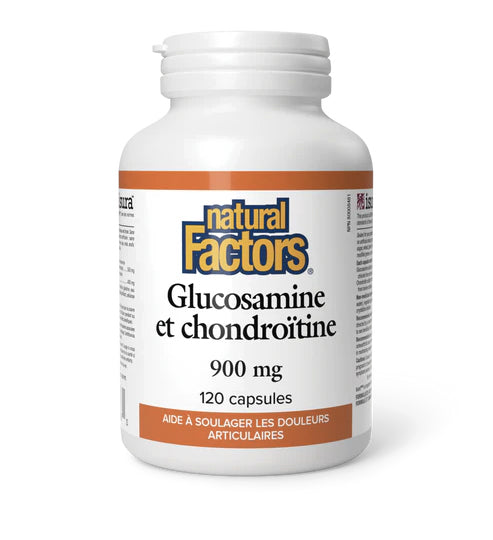 Glucosamine et Chondroïtine - Natural Factors - 120 capsules